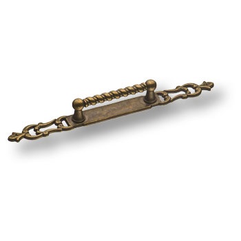 Ручка скоба BRASS 7335.0185.002 современная классика, старая бронза 64 мм