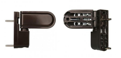 Петля дверная H-21 (ан. DOOR LINE), 80 кг коричневая 