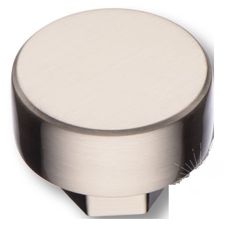 Ручка кнопка BRASS 4126 002MP08 современная классика, сатинированный никель