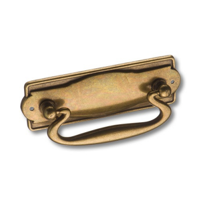 Ручка скоба BRASS 2001.0032.002 классика, старая бронза 32 мм