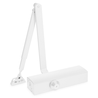 Доводчик Notedo DC-050-150 DA+BC противоветровой  от 50 до 150кг белый