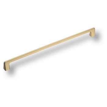Ручка скоба BRASS 1107 320MP35 современная классика, матовое золото 320 мм