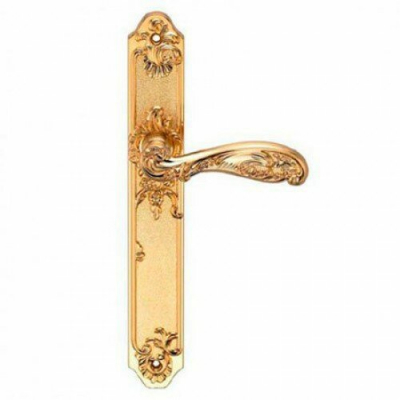 Ручка на планке Archie-Genesis FLOR S.Gold (PS)