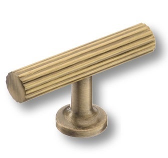 Ручка кнопка BRASS 8887 0008 ABM-ABM, современная классика, старая бронза