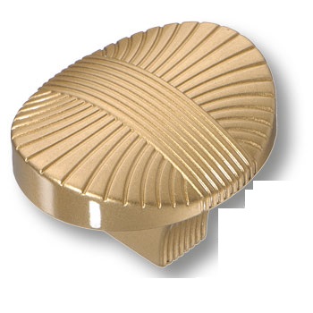 Ручка кнопка BRASS 8491-200 современная классика, матовое золото