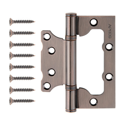 Петля б/врезки Apecs 100*75-В2-Steel-AC-Blister