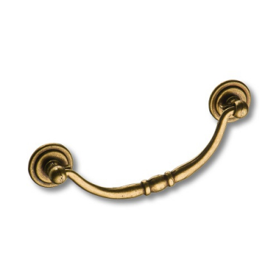 Ручка скоба BRASS 4399-22 классика, старая бронза 96 мм