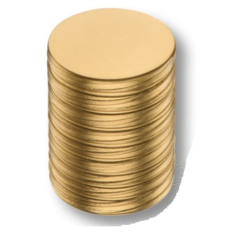 Ручка кнопка BRASS 1484 0020 GB матовая латунь