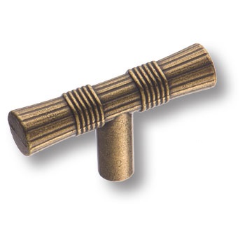 Ручка кнопка BRASS MT8112B-72 современная классика, античная бронза