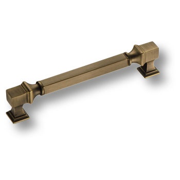 Ручка скоба BRASS BU 015.160.04SQ модерн, старая бронза 160 мм