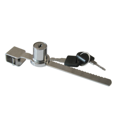 Замок мебельный №318 реечный для раздвижных дверей(LOCK.318.L140.CR)