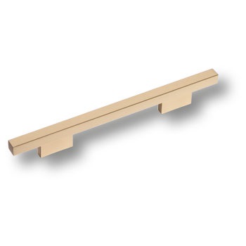 Ручка скоба BRASS 7345 0192  BB-BB модерн, матовое золото 192 мм
