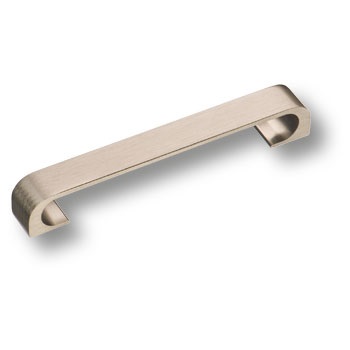 Ручка скоба BRASS 6553 0160 NB модерн, никель 160 мм