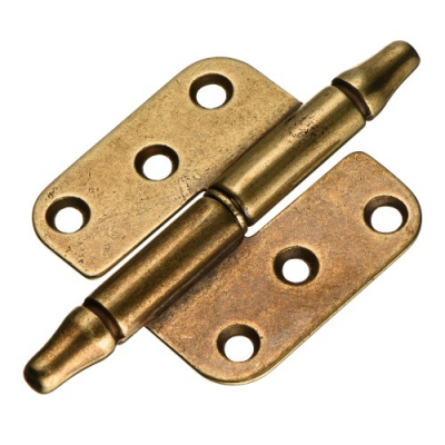 Петля карточная BRASS 2720-22 левая, старая бронза
