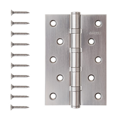 Петля дверная Apecs 120*80-B4-Steel-GRF