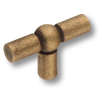 Ручка кнопка BRASS 6860-831 старая бронза