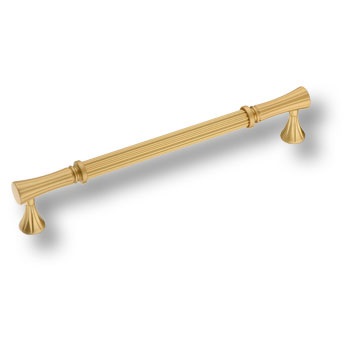 Ручка скоба BRASS 2202-61-192-053 современная классика, матовое золото 192 мм