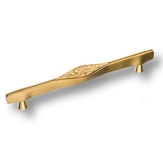 Ручка скоба BRASS 25101-037-160 латунь, современная классика, франц. золото 160 мм