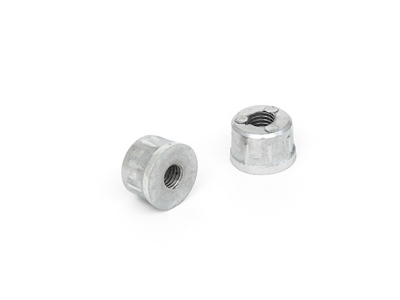 Вкладка для ножки с резьбой, R-12M (JK 12), хром