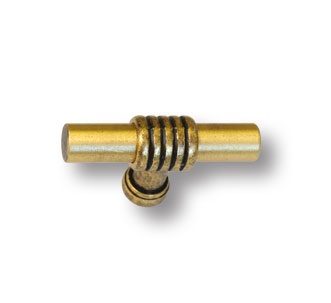 Ручка кнопка BRASS 47105-22 современная классика, старая бронза