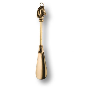 Ложка для обуви BRASS 00678 Лошадь (малая), латунь
