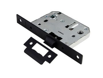 Защелка S-Locked с фиксацией 170-P-BL черн.мат (50)