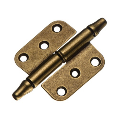Петля карточная BRASS 2721-22 правая, старая бронза.