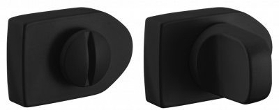 Завертка сантехническая LUX-WC-SH NERO цвет черный 