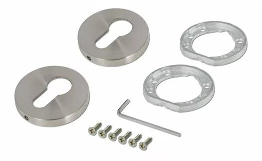 Накладка цилиндровая AddenBau SC SR-001 NICKEL