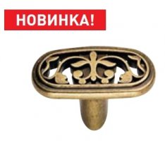 Ручка кнопка EDSON 1001 антик бронза (50 шт.)