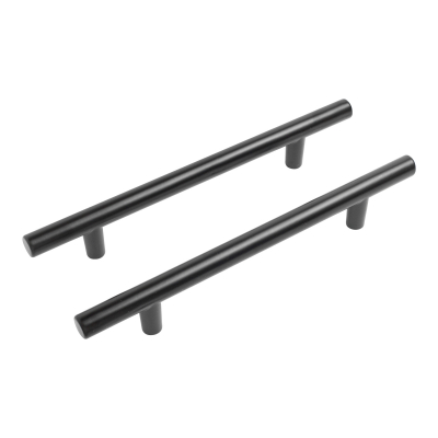 Ручка-скоба StahlBuro А8925-128 BL мат. черный (2шт)