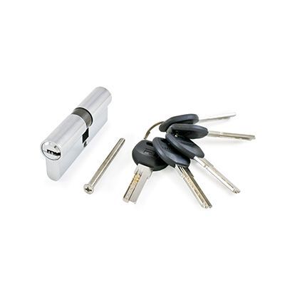 Цилиндр Аллюр HD F 80-5K, СР (30*10*40) 5 кл, хром, перф. кл/кл