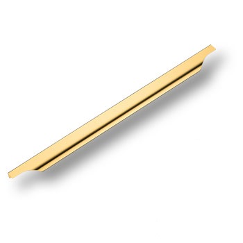 Ручка профиль BRASS 8918 0576 0002 GL глянцевое золото 576 мм