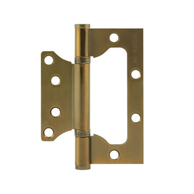 Петля б/врезки Нора-М сталь 800-4 FHP (мат.кофе)без колп.(100х75х2,5)