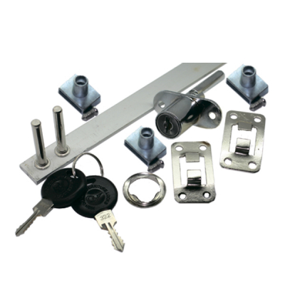 Замок штыревой LOCK.288.500.CR  на 3 ящика 