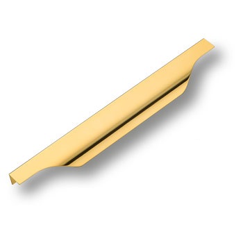 Ручка профиль BRASS 8918 0256  GL модерн, глянцевое золото  256 мм