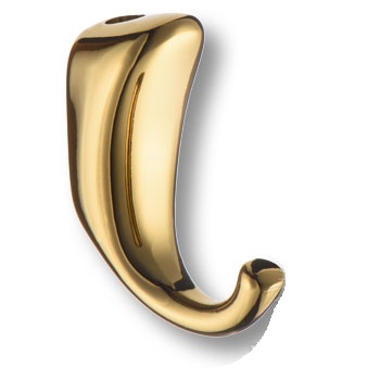 Крючок BRASS 2085 0024 GL глянцевое золото 24 мм