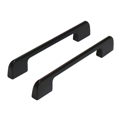 Ручка-скоба StahlBuro A300-128 BL мат. черный (2шт)