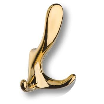 Крючок BRASS 2045 0078 GL глянцевое золото 78 мм