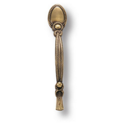 Ручка скоба BRASS 01.0021.A s/b классика, старая бронза 96 мм