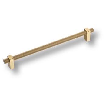 Ручка рейлинг BRASS 8945 0224 BB-BB модерн, матовое золото 224 мм