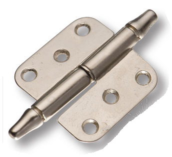 Петля карточная BRASS 2721-02 правая, цвет никель