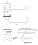 Ручка раздельная Apecs LOFT H-77140-INOX-SS