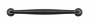 Ручка Boyard RS433BL.4-160 черная (30 шт)