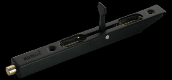 Шпингалет вр. торц. Morelli L160 BL черный