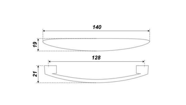 Ручка Boyard RS012CP.4-128