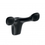 Крючок мебельный GTV WZ-TOLED-B0-20М черный матовый