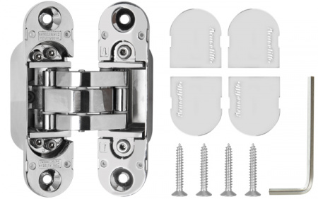 Петля скрытой установки Armadillo 3D 11160UN3D (Architect 3D-ACH UNIVERSAL 60) CP Хром