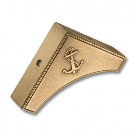 Накладка декоративная BRASS 4411.0060.001 угловая морская коллекция, античная бронза