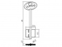 Замок врезной Аргус 412
